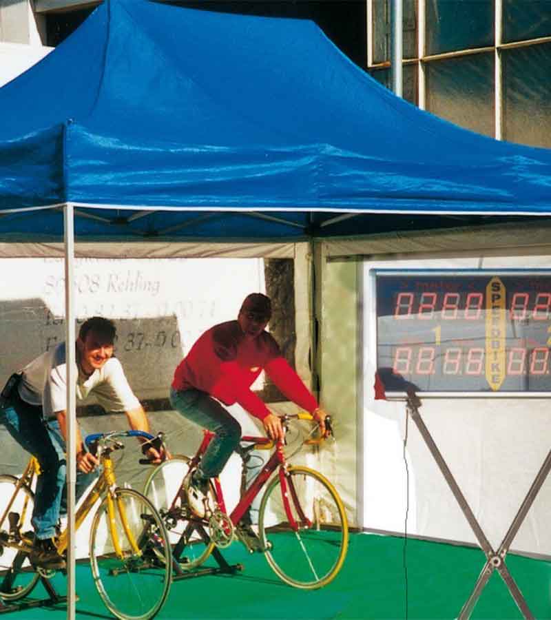 Fahrrad Speed Bike Doppel Simulator inkl. 1 Betreuer
