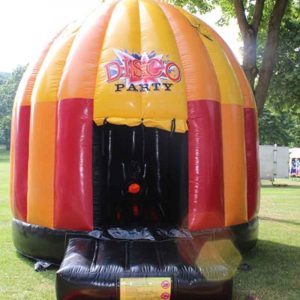 Der Spassmacher Hüpfburg Disco Party