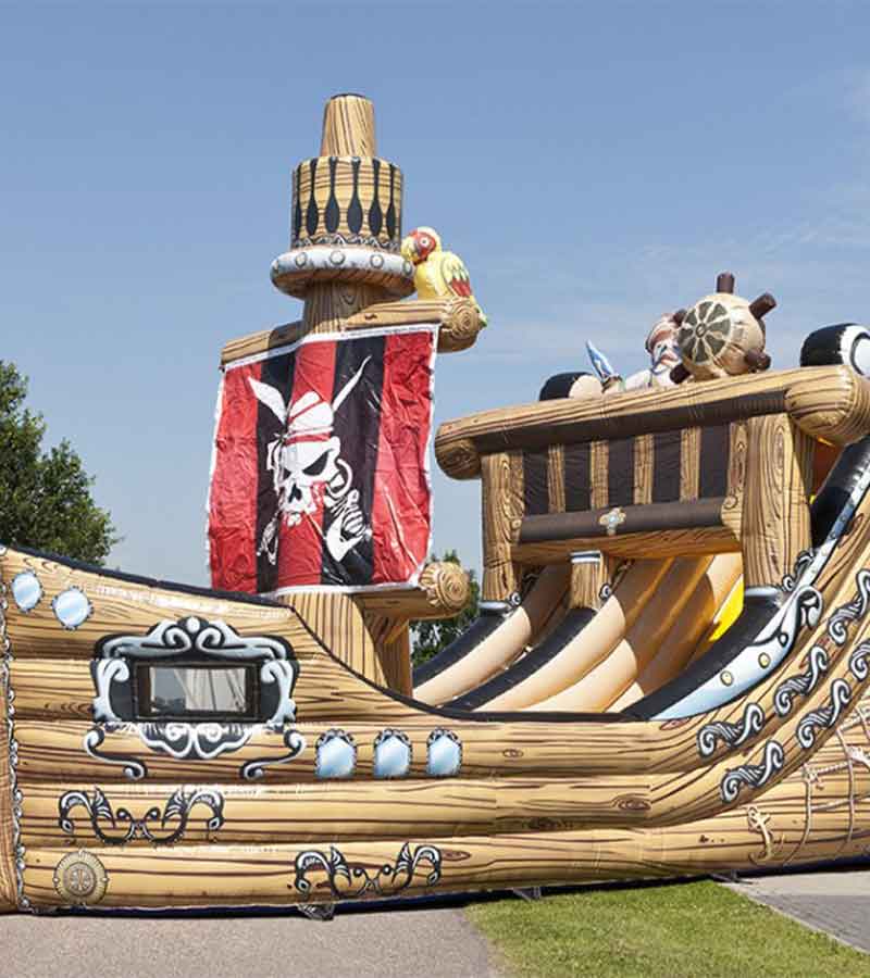 Der Spassmacher Hüpfburg Piratenschiff