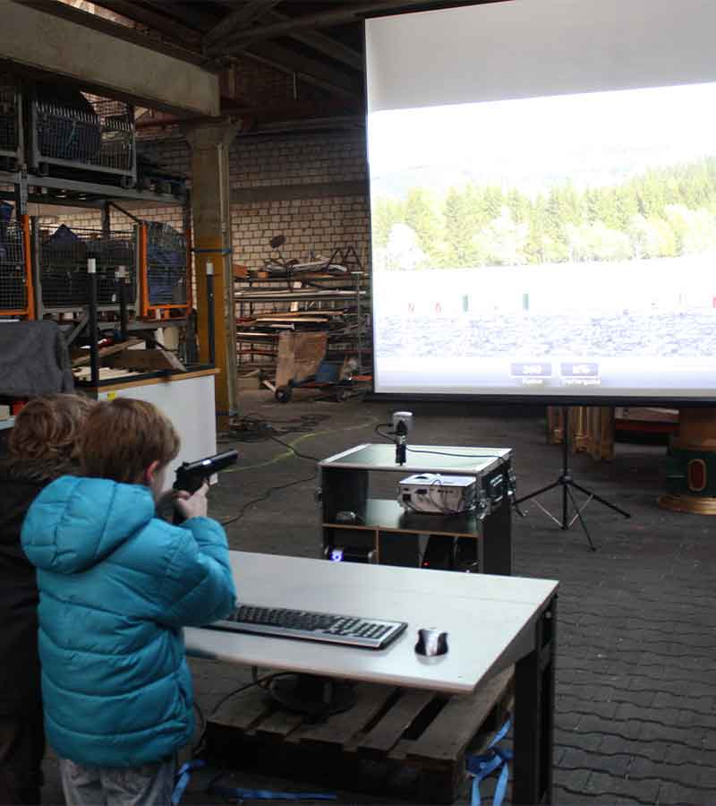 Der Spassmacher Laser Shoot Schießkino