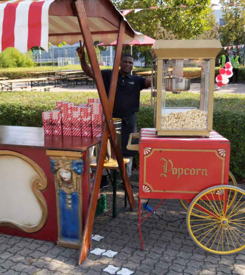 Der Spassmacher Marktstand nostalgisch De luxe