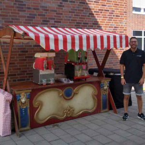 Der Spassmacher Marktstand nostalgisch De luxe