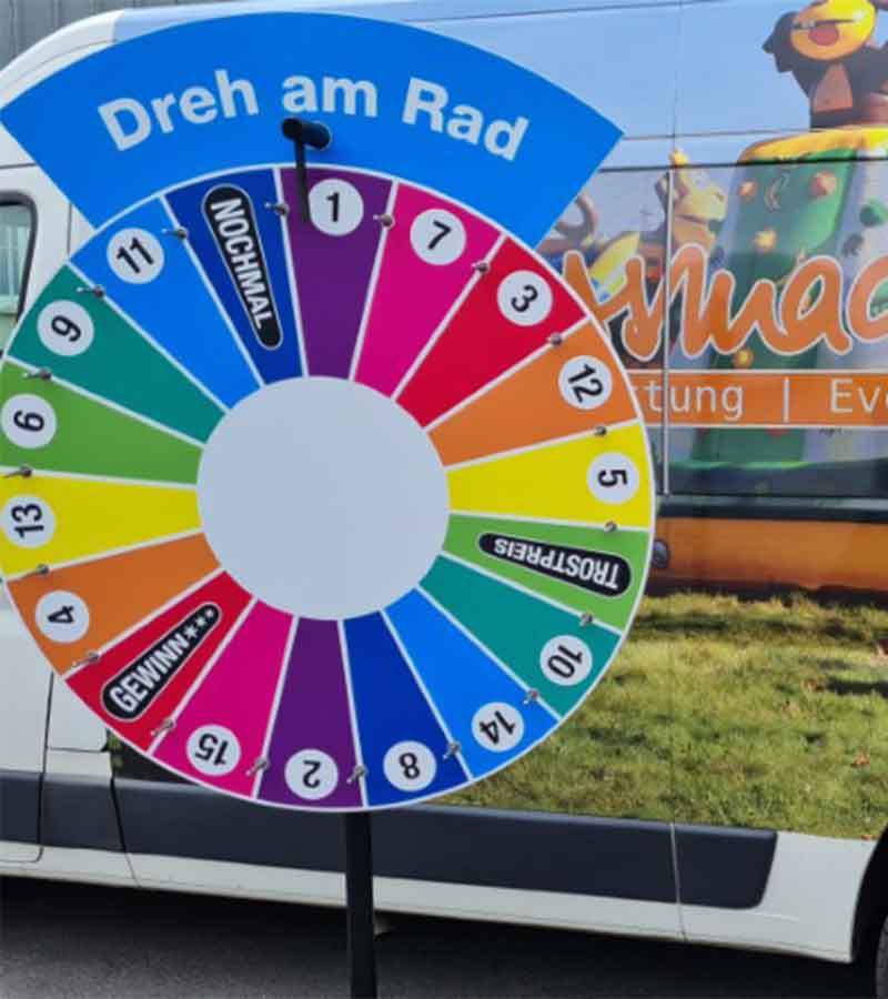 Der Spassmacher Glücksrad