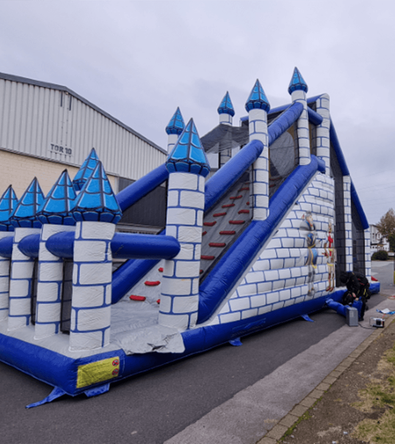 Der Spassmacher Hüpfburg Basejump Freefall