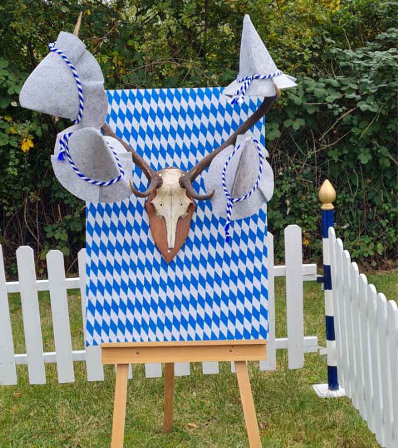 Der Spassmacher Seppelhut werfen