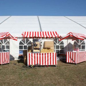 Der Spassmacher Marktstand nostalgisch klein