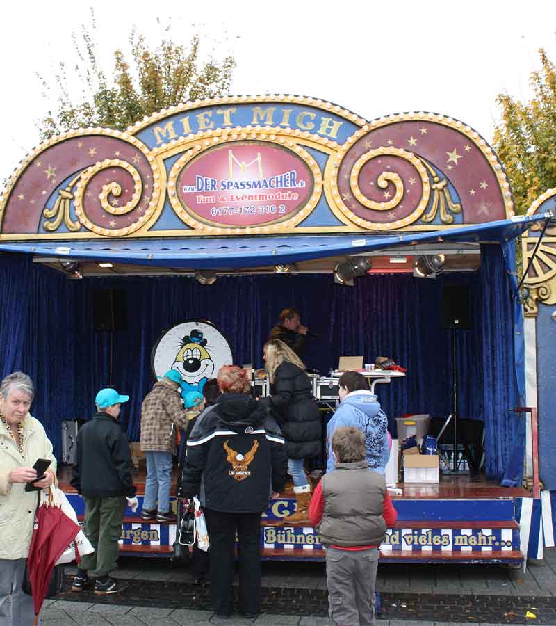 Der Spassmacher Mobile Bühne