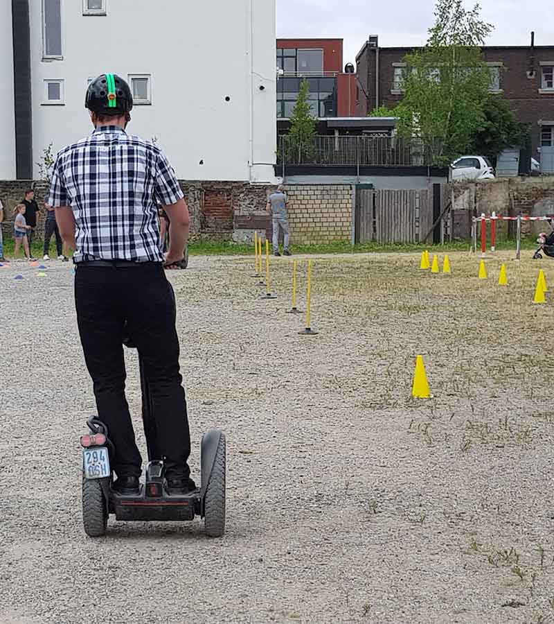 Der Spassmacher Segway Parkour 3 Segways