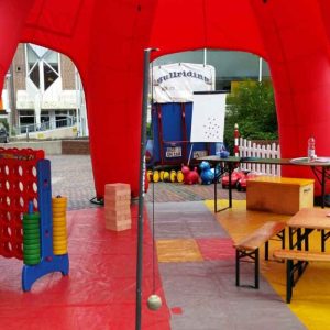 Der Spassmacher Spielezelt aufblasbar
