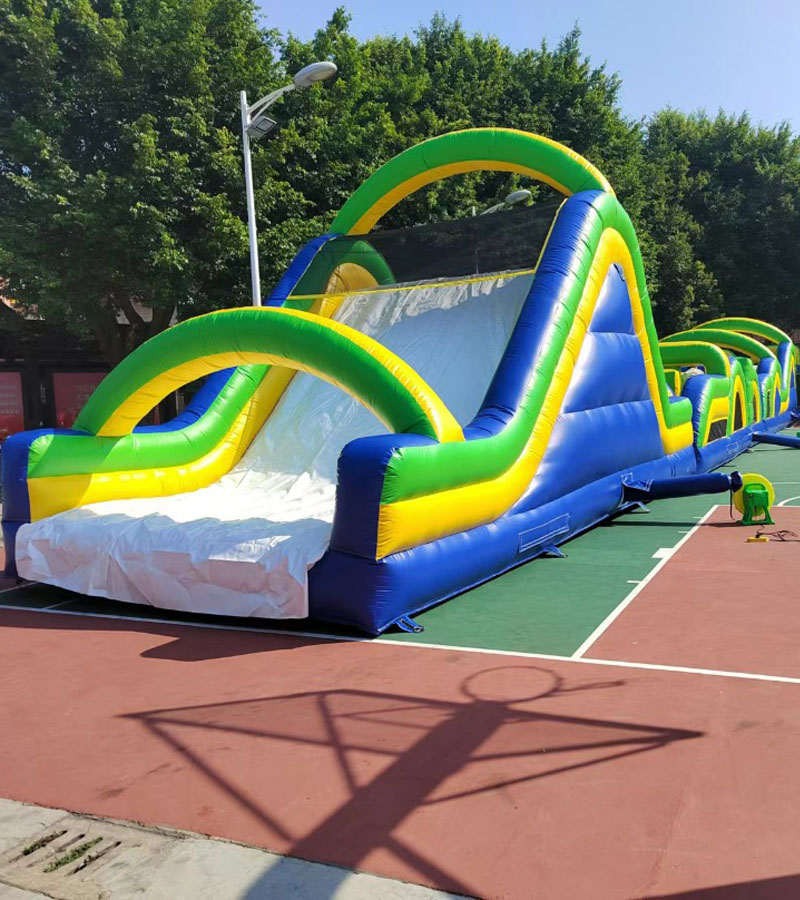 Der Spassmacher Hüpfburg Mega Challenge Hindernisbahn