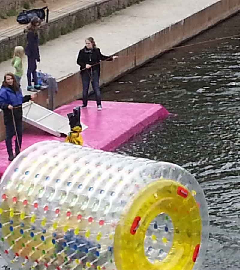 Der Spassmacher Wasserrolle 3 Luftkammern
