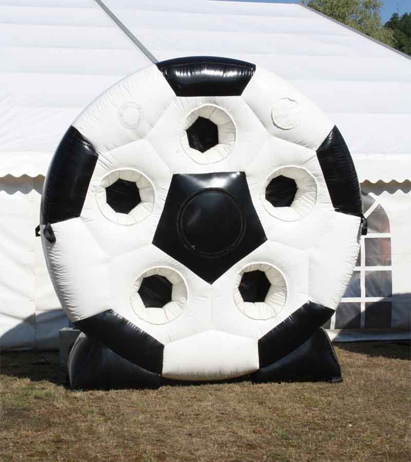 Der Spassmacher Fussball Torwand rund-drehend