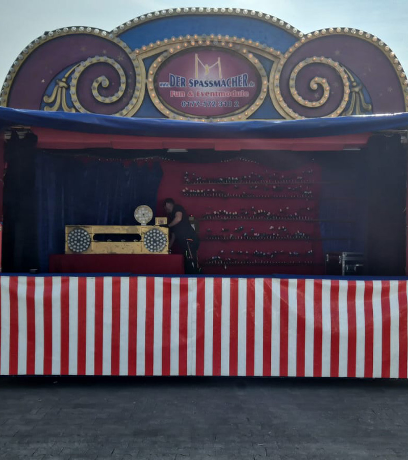 Der Spassmacher Schiesswagen 300 Rosen
