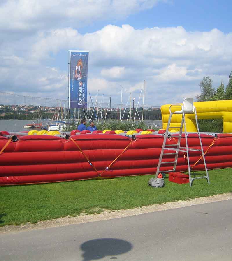 Der Spassmacher Fussball Menschenkicker XXL Luftboden