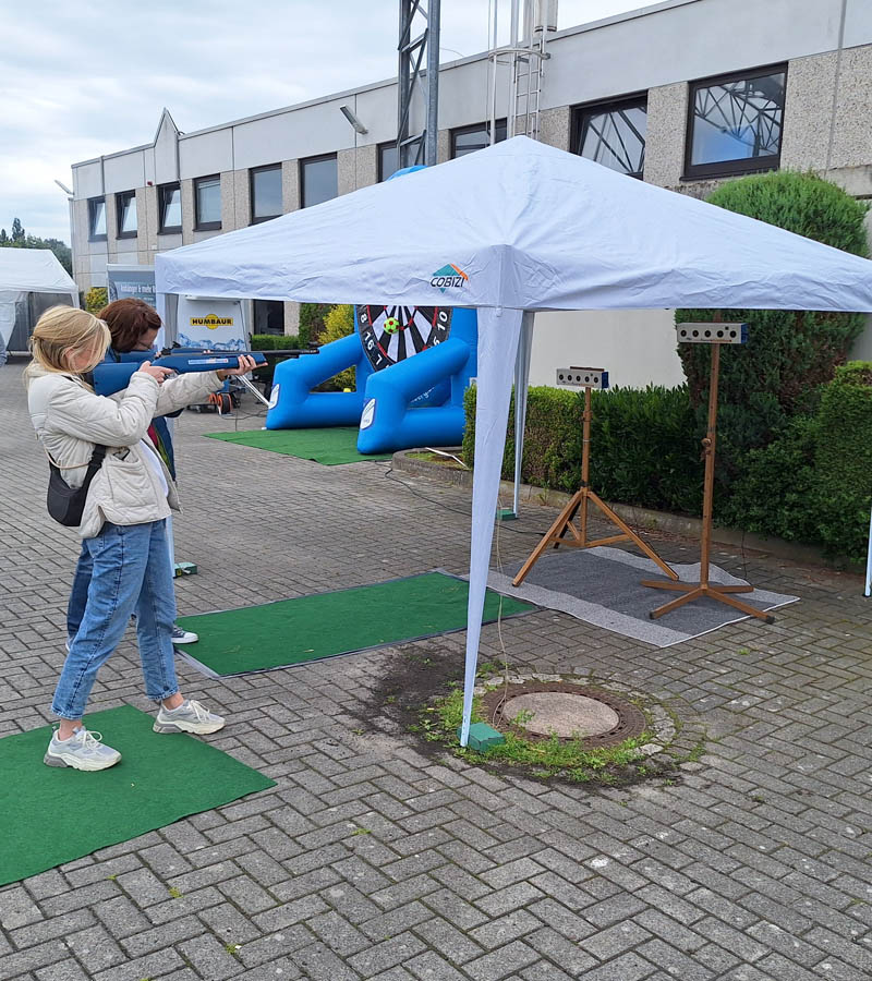 Der Spassmacher Laser Biathlon
