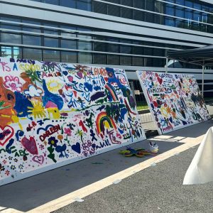 Der Spassmacher XXL-Malwand für Kinder
