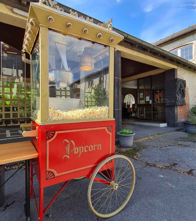 Der Spassmacher Popcornwagen nostalgisch mit 300 Portionen