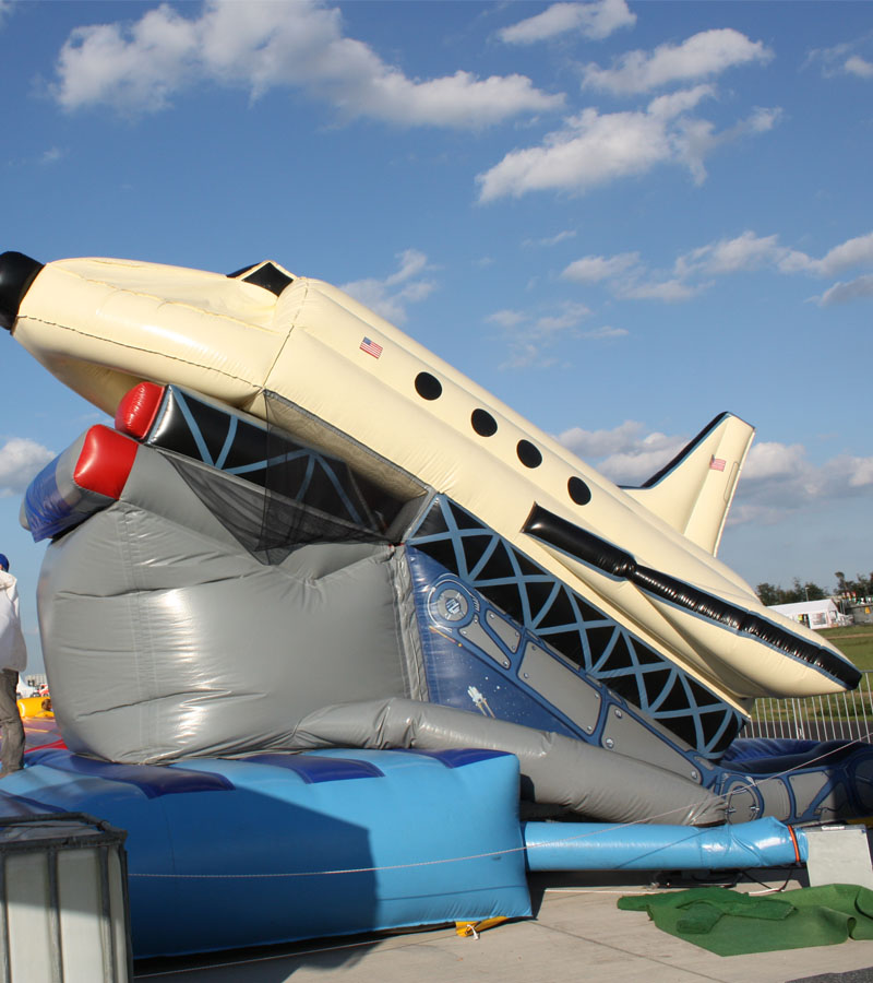 Der Spassmacher Hüpfburg Snappy Raumschiff