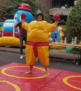 Sumo-Wrestling von Der Spassmacher beim Teambuilding